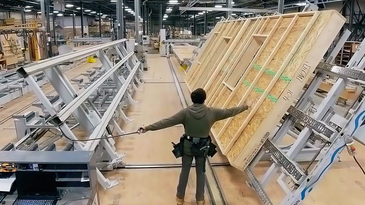 The Simple Genius of a Prefabricated House - My Net Zero Home Build