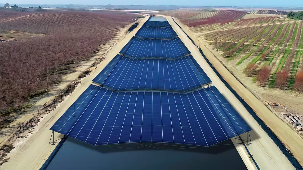 How Solar Panels Can Help Solve California’s Drought