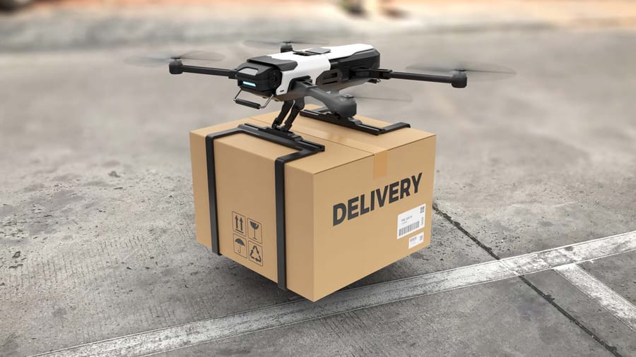 Delivery From A Drone?