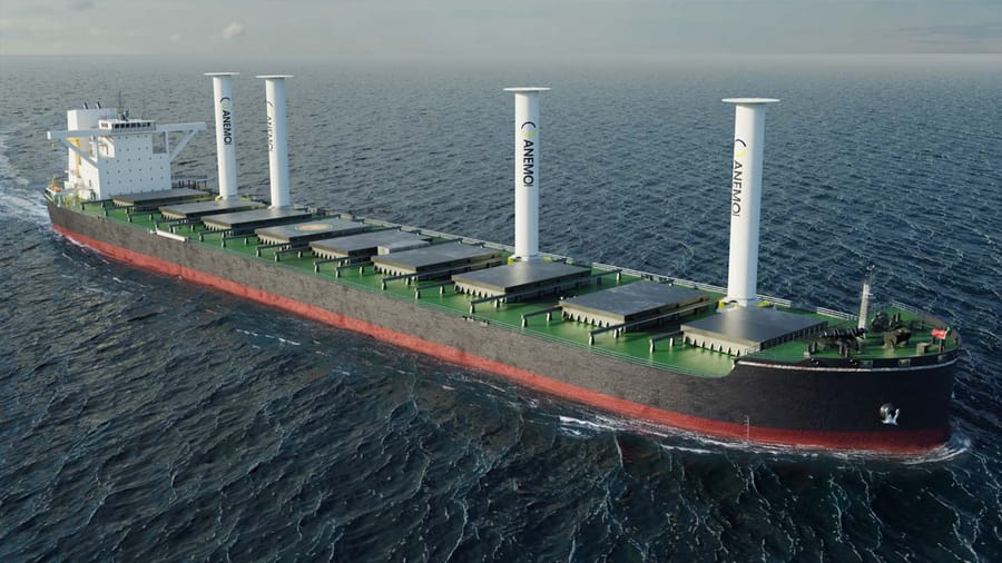 It’s Full Speed Ahead For Wind-Powered Cargo Ships