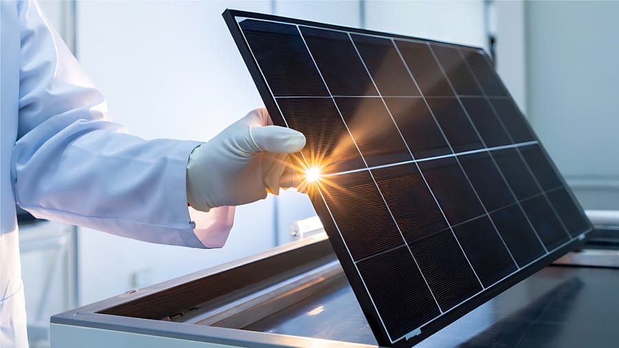 How This Bifacial Solar Panel Reaches 91% Efficiency